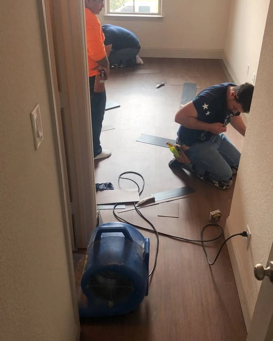 DAAS Floors crew at work